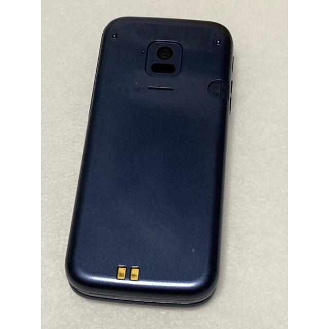 らくらくシリーズ らくらくホン F-01M ネイビー 富士通 Fujitsu docomo