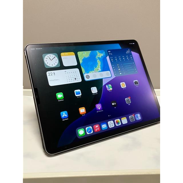 美品 Apple iPad Pro 12.9 第6世代 (M2)  MNXR3J/A 256GB スペースグレイ Wi-Fiモデル ケース付き★ バッテリー95％良好！ A2436 | iPad Pro | 09