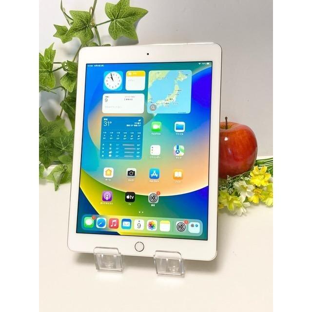 使用少 美品☆ 国内 SIMフリー版 iPad Pro 9.7インチ Wi-Fi+Cellular 32GB MLPX2J/A バッテリー使用少 95％ ☆シルバー☆ A6378 | iPad