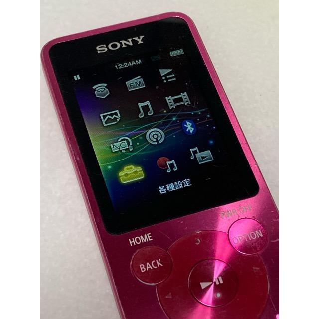 美品　SONY NW-S14 8GB WALKMANウォークマン ビビッドピンク WALKMAN SONY ウォークマン NW-S14 ビビッドピンク 8GB
