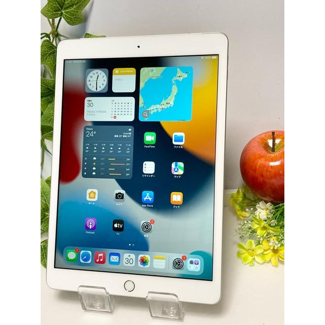 使用少【美品】ドコモ SIMフリー iPad 第7世代 Wi-Fi + Cellular 32GB シルバー MW6C2J/A A2198 動作確認済 バッテリー97％良好 A6612 | iPad