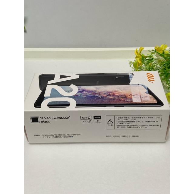 Galaxy A 新品未使用品 SIMフリー☆ サムスン A20 SCV46 au 判定〇 3GB