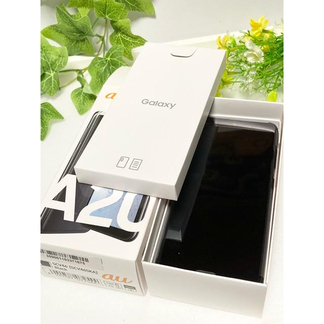 Galaxy A 新品未使用品 SIMフリー☆ サムスン A20 SCV46 au 判定〇 3GB