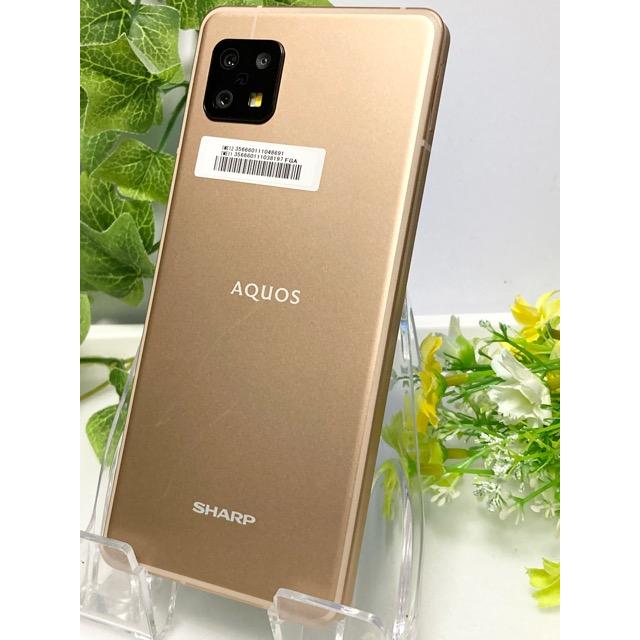 AQUOS 液晶美品☆ sense6 SH-M19 64GB SIMフリー [ライトカッパー
