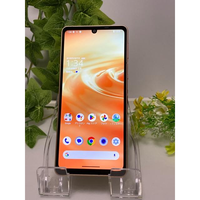 スマートフォン・携帯電話 【液晶美品】AQUOS sense6 SH-M19 ブラック