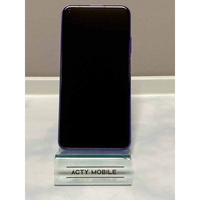 HUAWEI nova 美品 5T ミッドサマーパープル SIMフリー Android