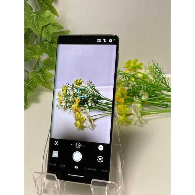 AQUOS R SIMフリー softbank A101SH SHARP R6 ブラック アクオス 判定