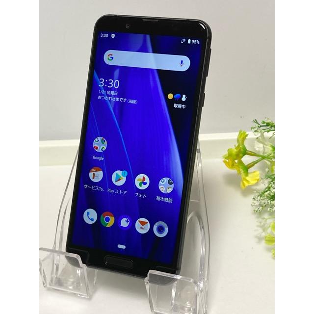 AQUOS sense au SHARP sense3 SHV45 ブラック☆ 4GB 64GB (SIMロック