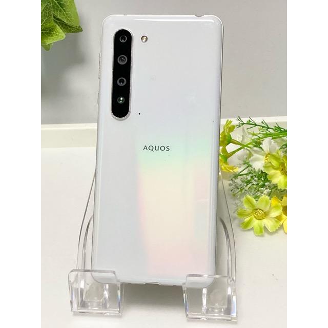 SIMフリー AQUOS R5G 908SH ホワイト☆ SoftBank 判定〇 12GB/256GB  バッテリー良好表示 中古 動作良好 A6950 | AQUOS R