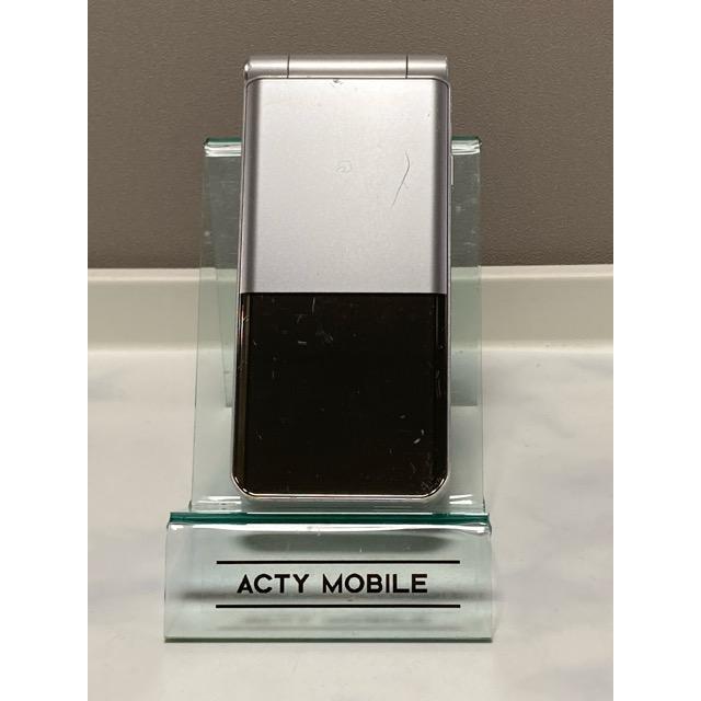 arrows ケータイ F-03L シルバー docomo SIMロック解除済 4G ガラホ