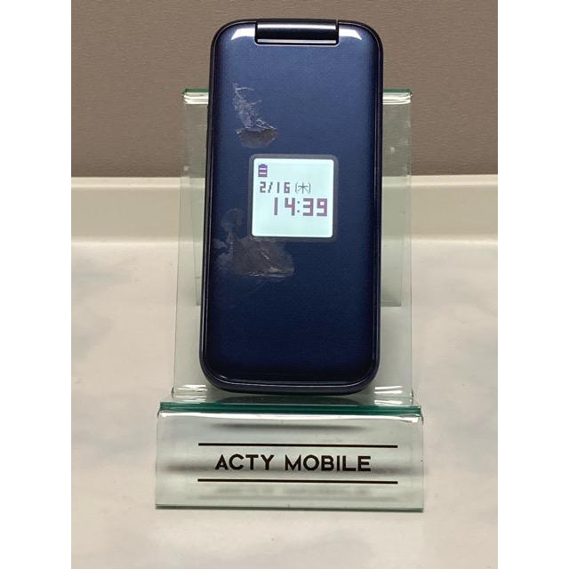 らくらくホン F-01M ネイビー 富士通 Fujitsu docomo ドコモ SIMロック解除済 ガラホ ガラケー 現品のみ A7098 | らくらくシリーズ | 01