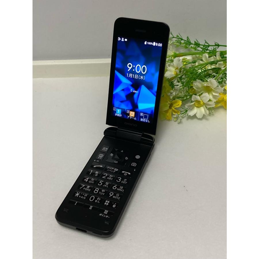 SIMフリー DIGNO ケータイ3 NP902KC ブラック★ 京セラ KYOCERA softbank ガラパゴスケータイ 携帯電話 本体 A7170 | DIGNO