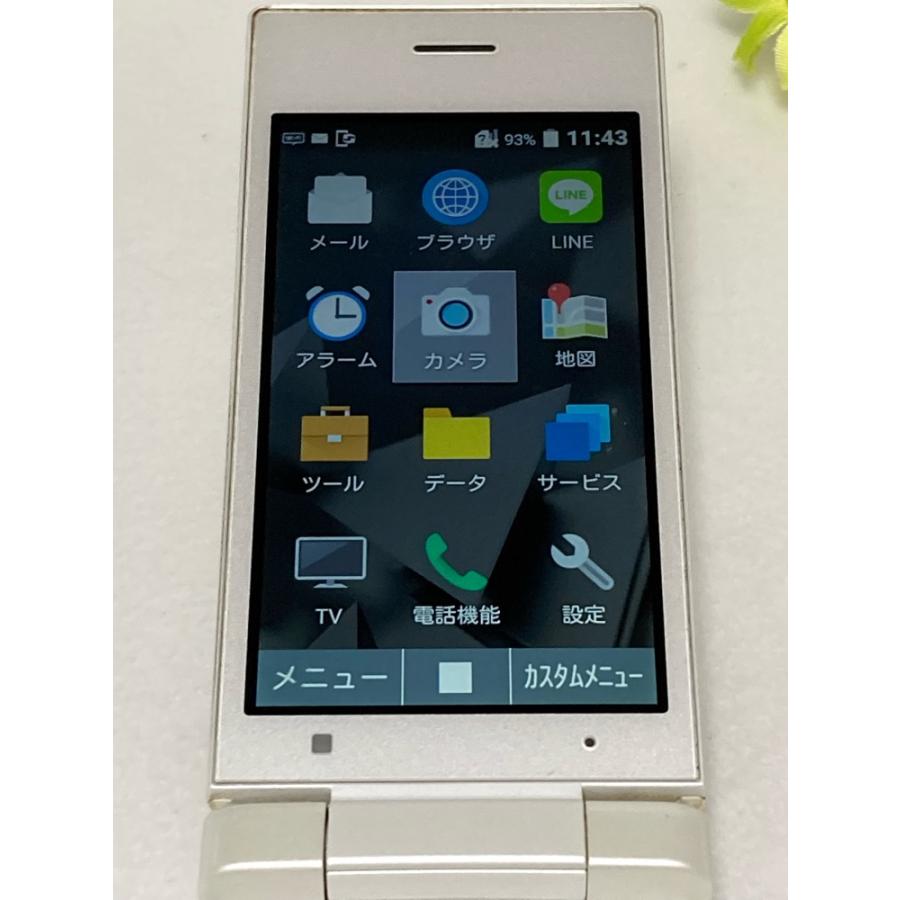 DIGNO Ymobile 702KC ケータイ2 白ロム 防水 防塵 耐衝撃 ワンセグ Wi