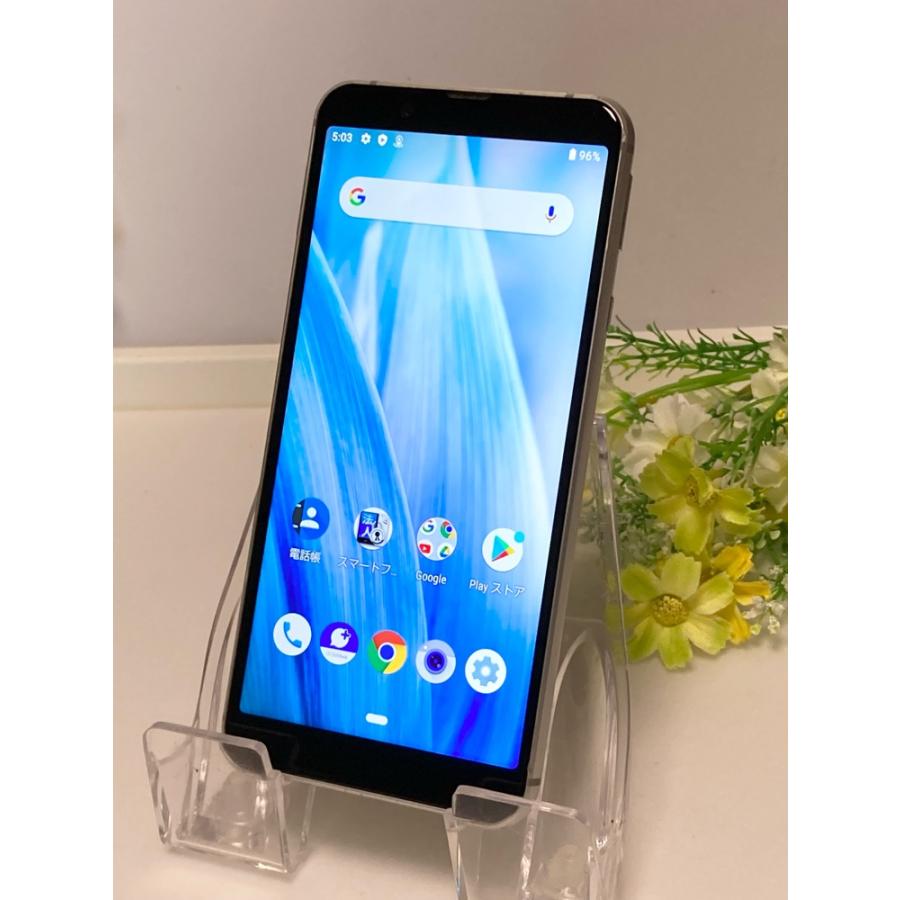 AQUOS sense sense3 basic 907SH シルバー SoftBank SIMフリー 