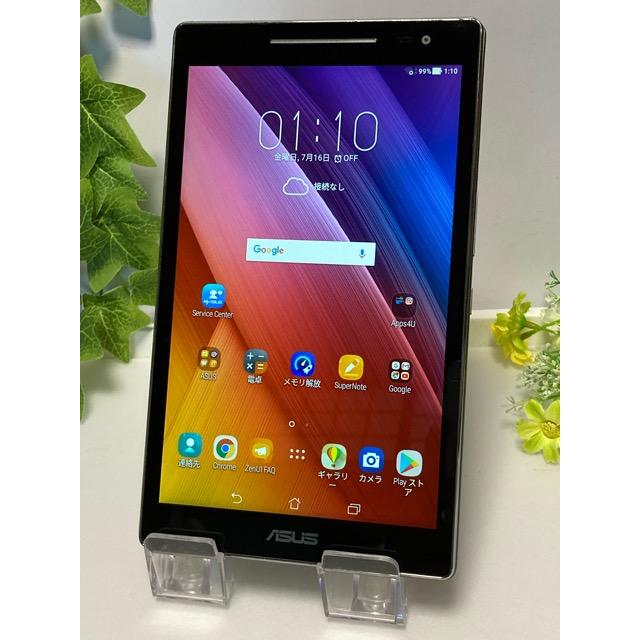 【ASUS】ZenPad P00A Z380M タブレット　美品 ZenPad 中古 Wi-Fiモデル☆ ASUS 8.0 Z380M P00A ブラック android
