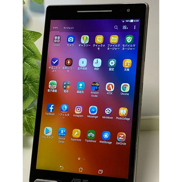 ZenPad Wi-Fiモデル☆ ASUS 8.0 Z380M P00A ブラック android