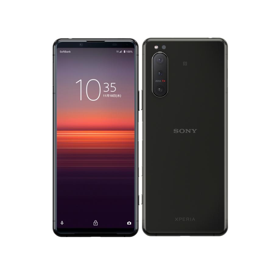 Xperia 5 II A002SO [8GB/128GB] SoftBank版 ブラック☆ android 11