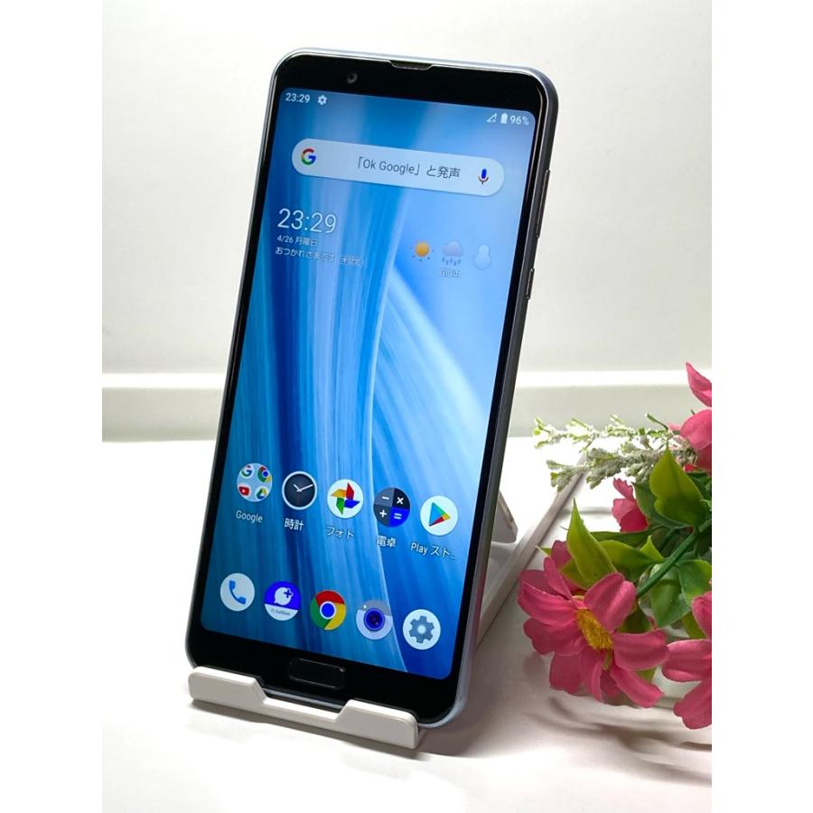 AQUOS sense 美品☆ sense3 plus 901SH ムーンブルー 128GB