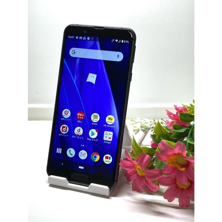 AQUOS sense 美品 SIMフリー sense3 SH-02M docomo ブラック