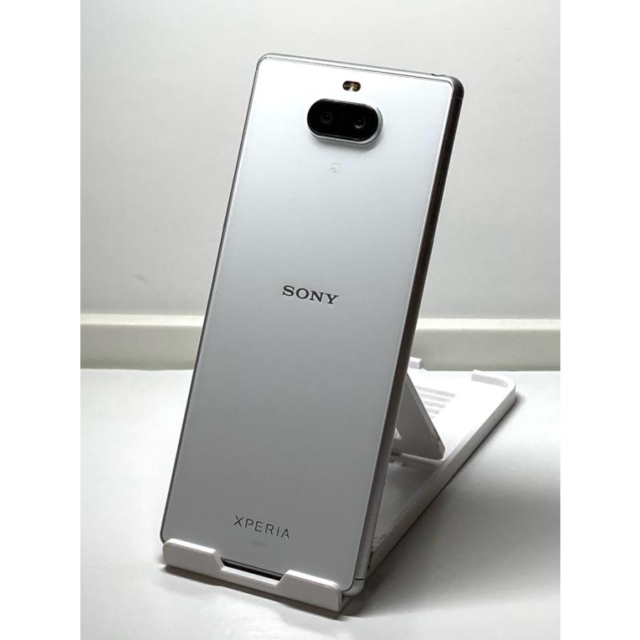 Xperia 8 SOV42 au SIMフリー ホワイト ROM 64GB RAM 4GB ハイレゾ