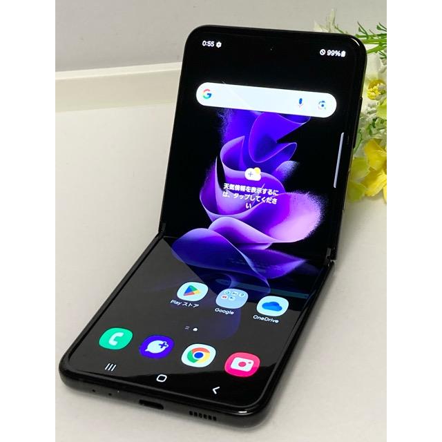Galaxy サムスン Z Flip3 5G SCG12 au SIMフリー 判定〇 ROM