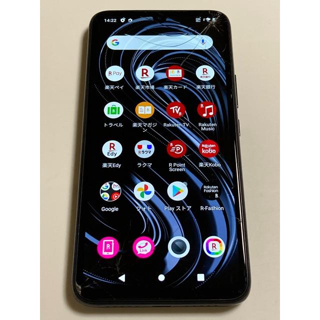 訳あり 楽天【SIMフリー】 Rakuten BIG s ブラック☆ 6GB 128GB 3917JR