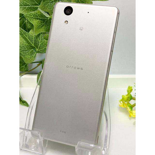 arrows NX 使用少 美品A☆ ドコモ SIMフリー F-01K アイボリーホワイト