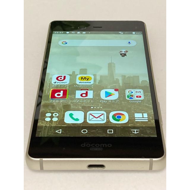 arrows NX 使用少 美品A☆ ドコモ SIMフリー F-01K アイボリーホワイト
