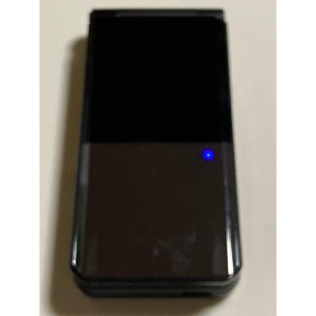 arrows ドコモ SIMフリー ケータイ F-03L ブラック☆ 4G ガラホ 初期化