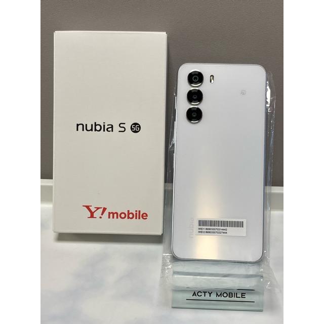 ☆美品/品☆ ZTE nubia S 5G A403ZT 128GB RAM 4GB ブラック 〇判定