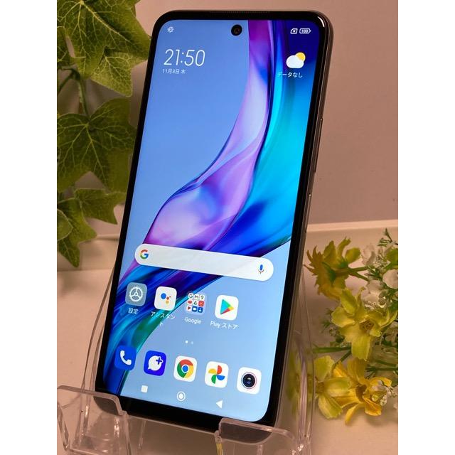 Redmi 極美品 Note 10 JE XIG02 au SIMフリー [グラファイトグレー