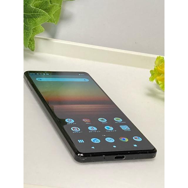 値下げXperia1ⅱ SO-51A Sony Xperia 1 II SO-51A 128GB/8GB BLACK SIM Free Unlocked 5G