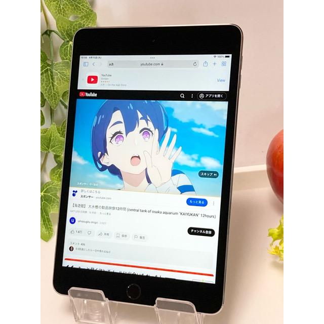 iPad mini Wi-Fiモデル Apple 4 A1538 スペースグレイ 128GB MK9N2J/A 