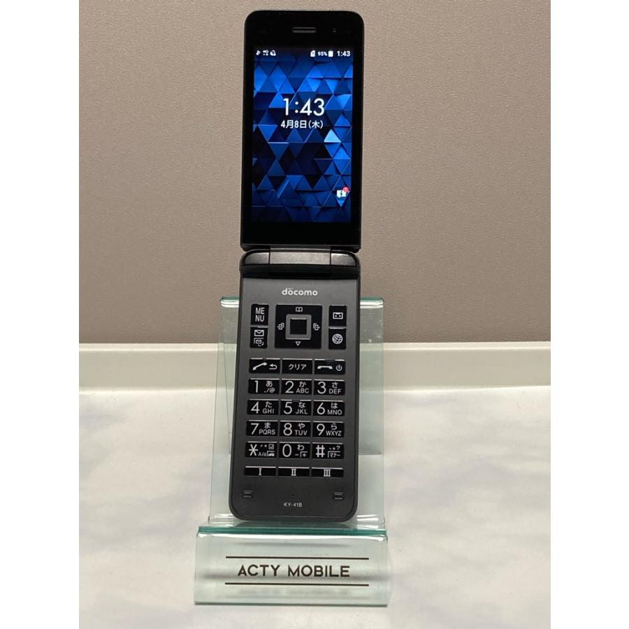 DIGNO ケータイ ベーシック KY-41B ブラック docomo SIMロック解除済