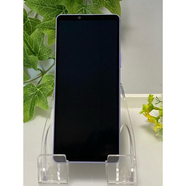 Xperia 10 V 展示品 au SONY SOG11 SIMフリー ラベンダー☆ Android