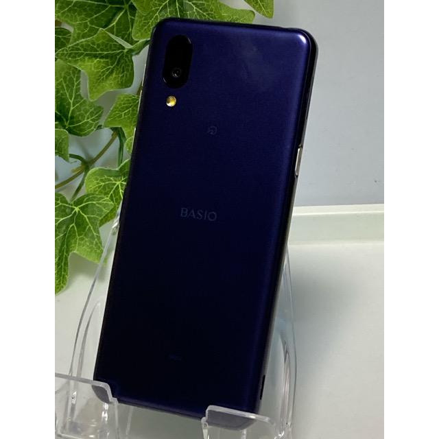 BASIO au by KDDI エーユー SHARP active2 SHG12 ネイビー☆ 判定 