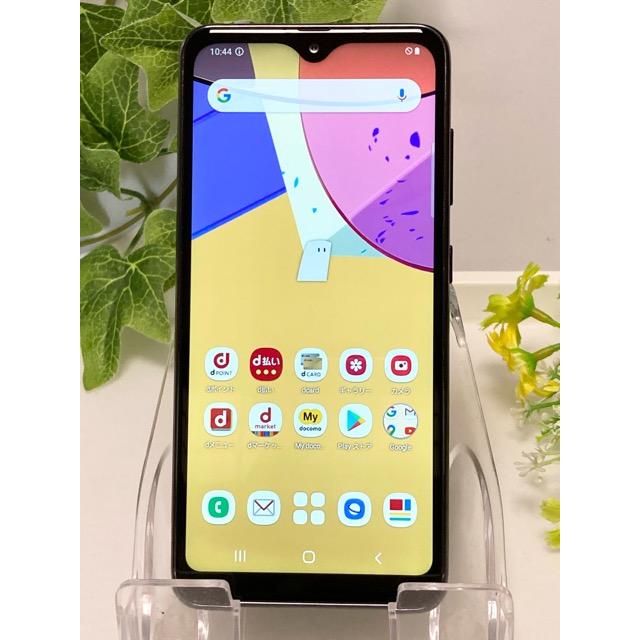 Galaxy 液晶美品 SAMSUNG A21 SC-42A ブラック 3GB 64GB 白ロム ドコモ