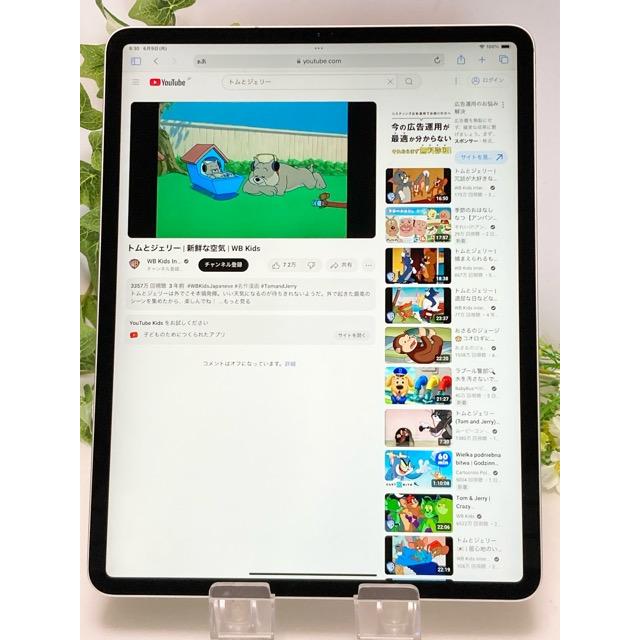 国内版 SIMフリー Apple iPad Pro 第4世代 MXF62J/A 12.9インチ タブレット 256GB シルバー バッテリー94％良好！ A8128 | iPad Pro | 05