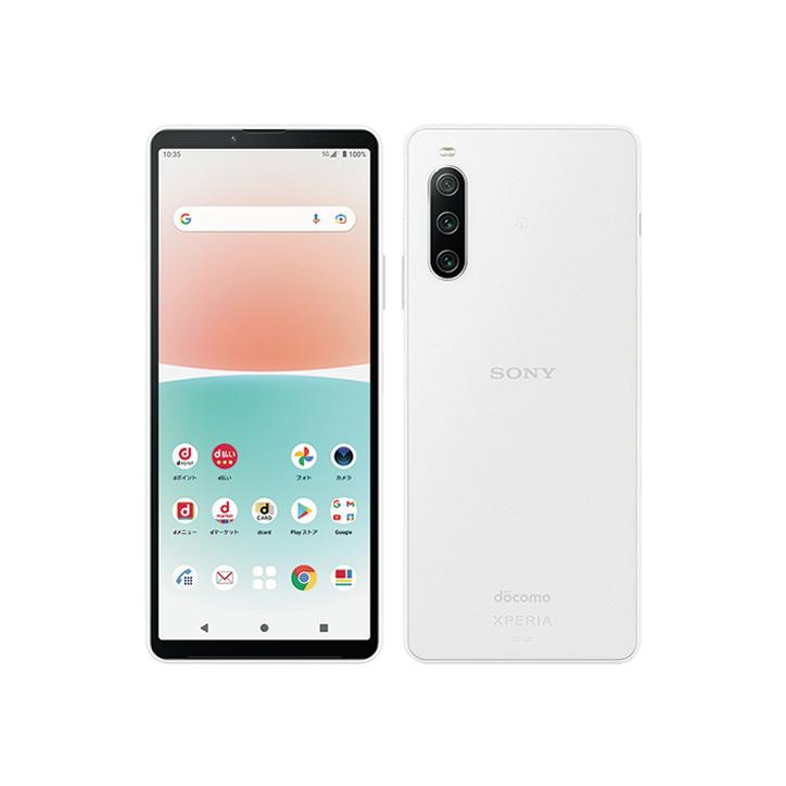 Xperia SIMフリー 10 IV SO-52C docomo [ホワイト] ROM 128GB RAM 6GB