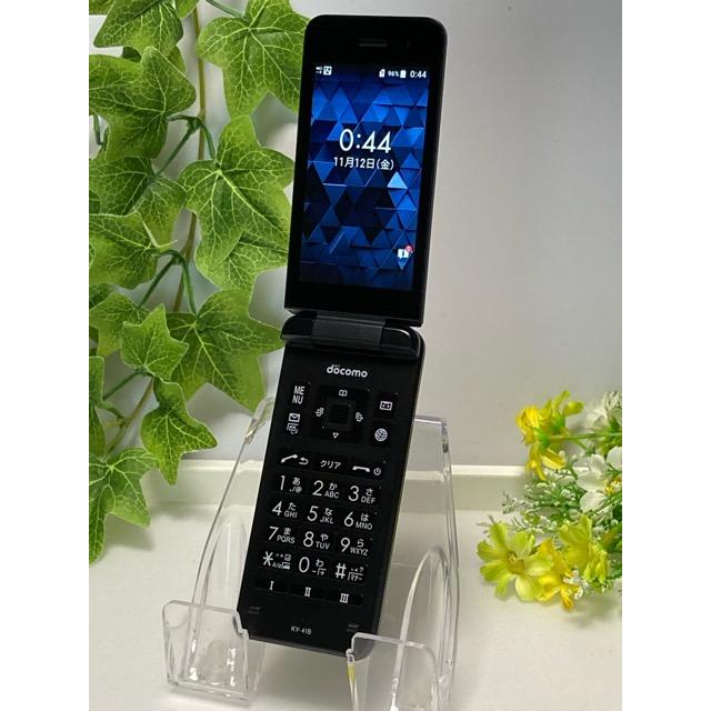 【SIMロック解除済 】DIGNO ケータイ ベーシック KY-41B　4G DIGNO ケータイ ベーシック KY-41B ブラック docomo SIMロック解除済