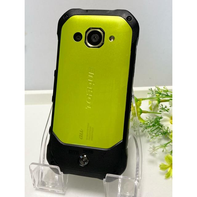 TORQUE スマホ G03 KYV41 SIMフリー☆ au イエロー 動作良好