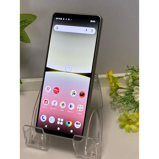 Xperia 5 IV SO-54C SIMフリー docomo [エクリュホワイト] ROM 128GB RAM 8GB バッテリー良好★ スマホ本体 中古 現状 A8442 | Xperia 5 IV | 01