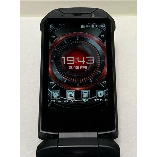 TORQUE 美品 SIMロック解除済☆ KYF33 X01 レッド 京セラ au タフネス
