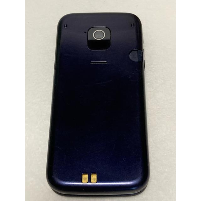 NTTドコモ SIMロック解除済 らくらくホン F-02J ネイビー★ ガラケー nanoSIM対応 携帯電話 通電動作確認済 初期化済 A8530 | らくらくシリーズ | 03