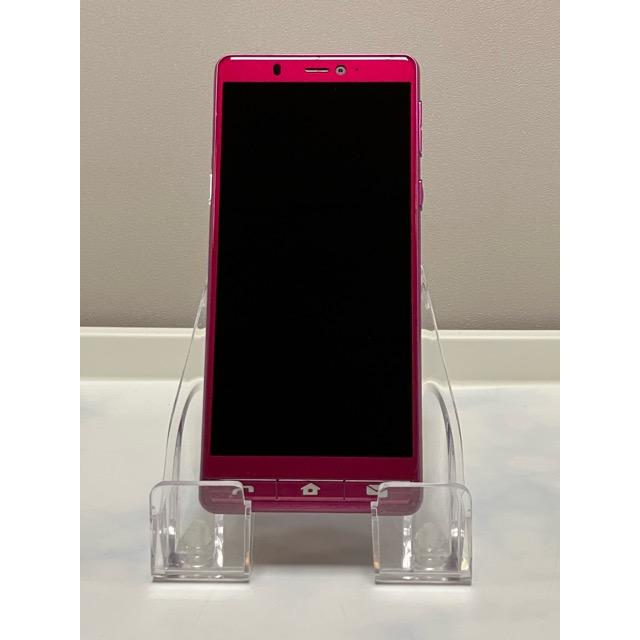 シンプルスマホ 液晶美品 シンプルスマホ5 A001SH [ワインレッド] 3GB