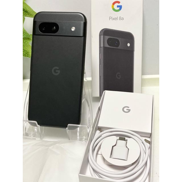 美品】 Google Pixel 8a 128GB オブシディアン