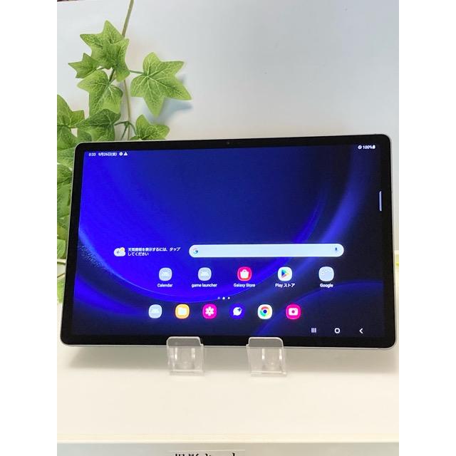 【美品】galaxy tab s9 FE+ 5g　SCT22 SIMフリー Galaxy Tab 使用少 美品 S9 FE+ 5G 【SCT22 グレー】12.4インチ
