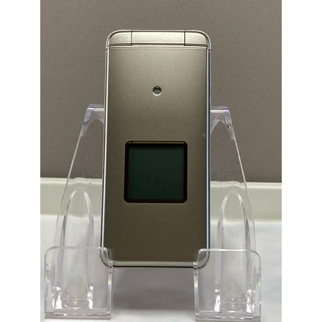 【美品】SIMフリー　au かんたんケータイ KFY41 ゴールド SIMフリー 本体 かんたんケータイ KYF41 265 ゴールド ガラホ au