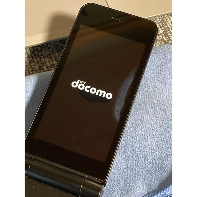 SIMフリー　ガラホ　docomo F-03L ブラック美品 mobile012_f-03lbb