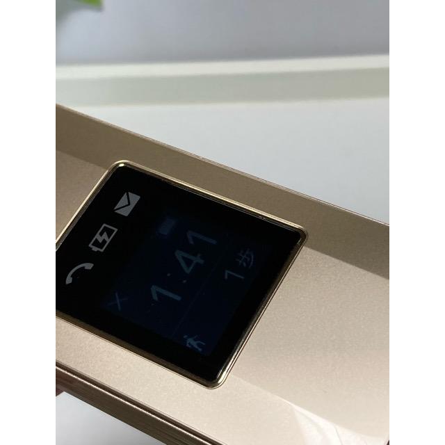 SIMフリー SoftBank かんたん携帯11 ゴールド☆ A207SH ガラホ ナノSIM対応 携帯電話 防水／防塵／耐衝撃 利用制限〇 A8799 | SHARP | 03